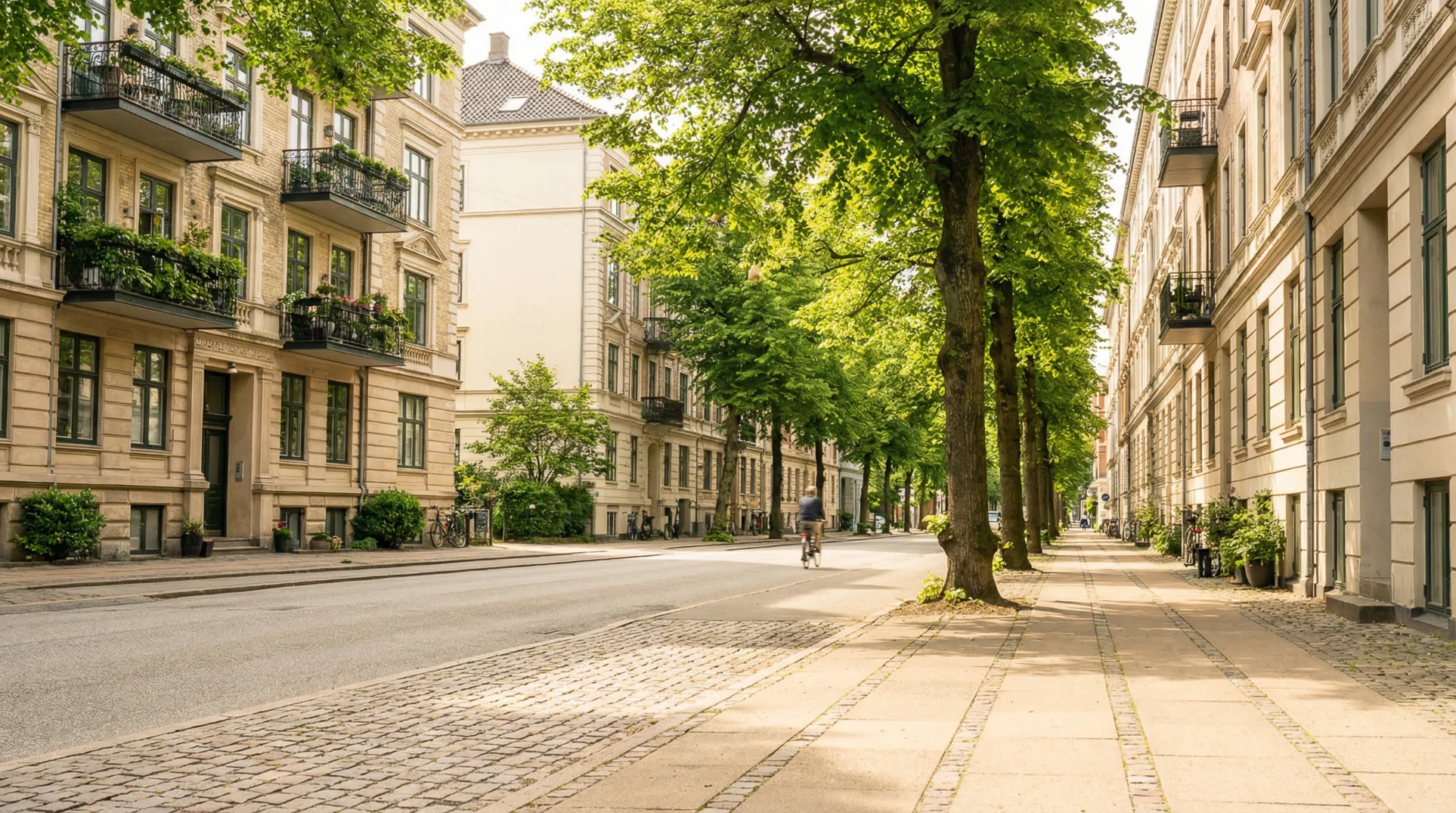 Residential streets, Østerbro