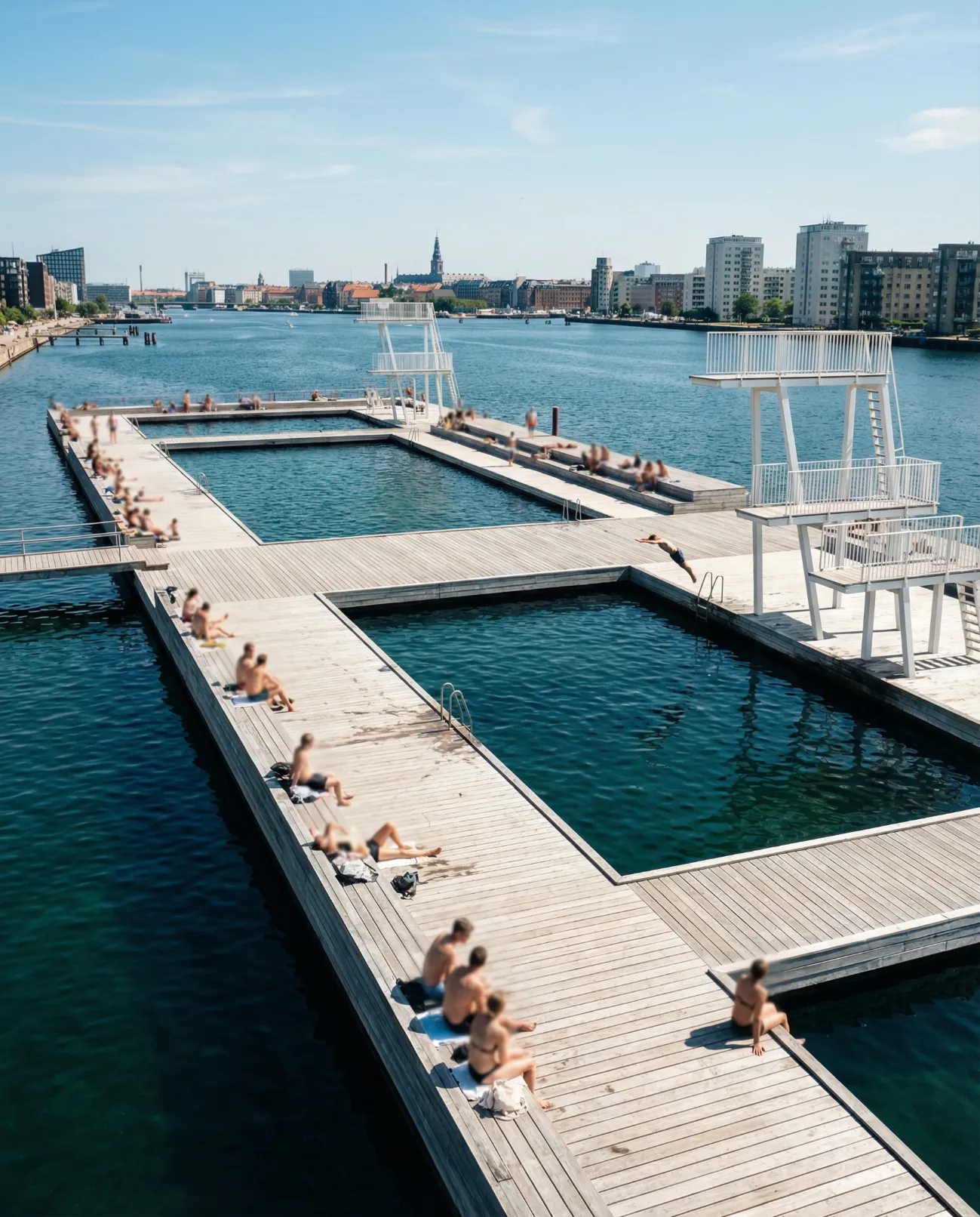 Islands Brygge Harbor Bath, Amager